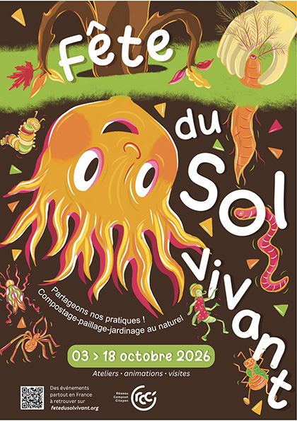 Affiche Fête du sol vivant 2026